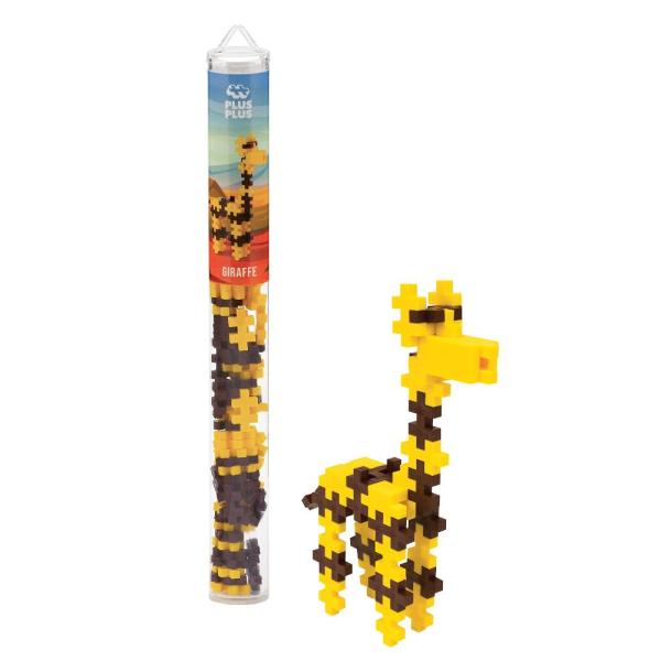 PlusーPlus ー Mini Maker Tube ー Giraffe ー 70 pcs