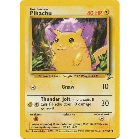 Pokemon ー Pikachu (87) ー Base Set 2