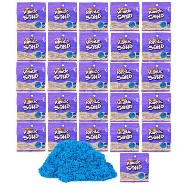 Kinetic Sand, 26ーPiece Blue Play Sand Party Pack  ...