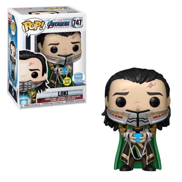 Funko Pop  Marvel: Avengers Endgame ー Loki with Gl...