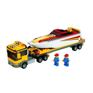 LEGO レゴ シティ パワーボート・キャリアカー 4643