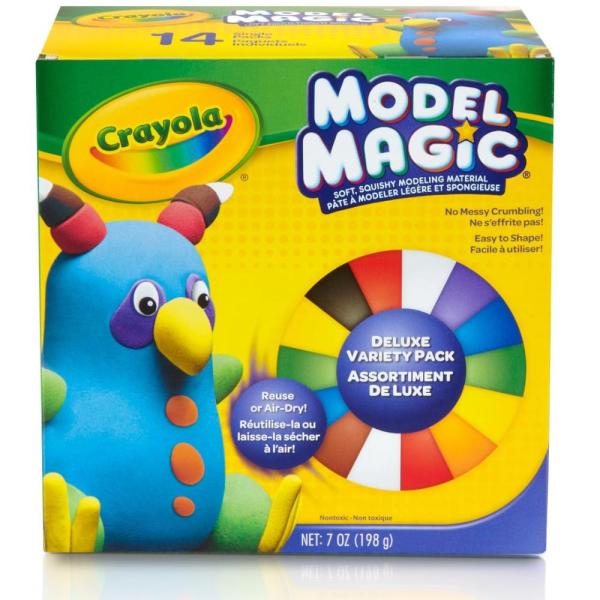 Crayola Model Magic .5oz 14/PkgーAssorted Colors (並...