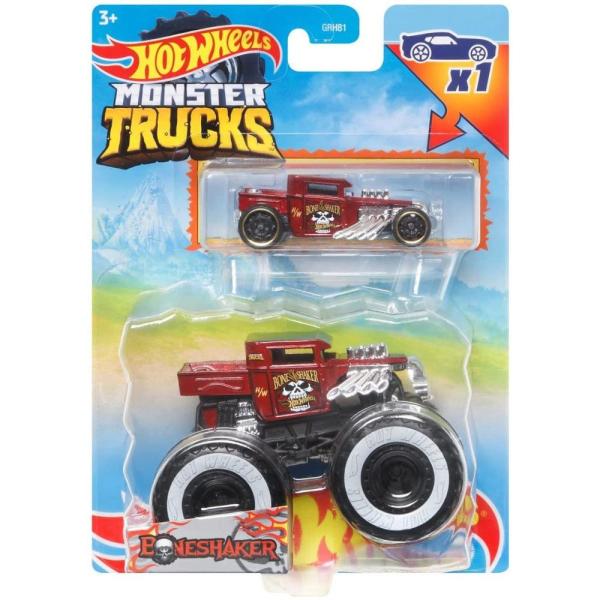 Hot Wheels ホットウィール Monster Trucks Bone Shaker, Inc...