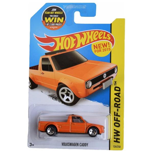 Hot Wheels ホットウィール Volkswagen Caddy, Orange Off Ro...