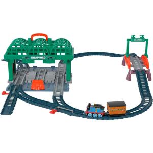 Thomas &amp; Friends トーマス Diecast Train Track Set Knap...