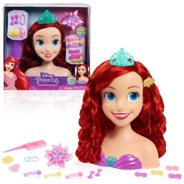 Disney Princess Ariel Styling Head and Accessories...