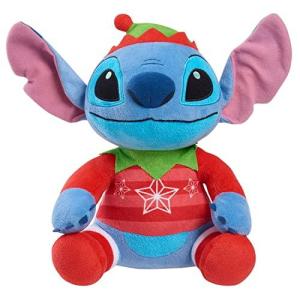 Disney Stitch Holiday Large 11ーinch Plush Stuffed Animal, Alien, Officiallyの商品画像