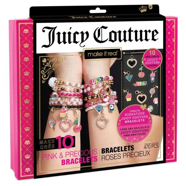 Make it Real ー Juicy Couture ピンクとプレシャスブレスレット ー DIY...