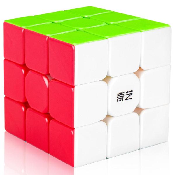 DーFantiX QiYi Warrior W Speed Cube 3x3 Stickerless...