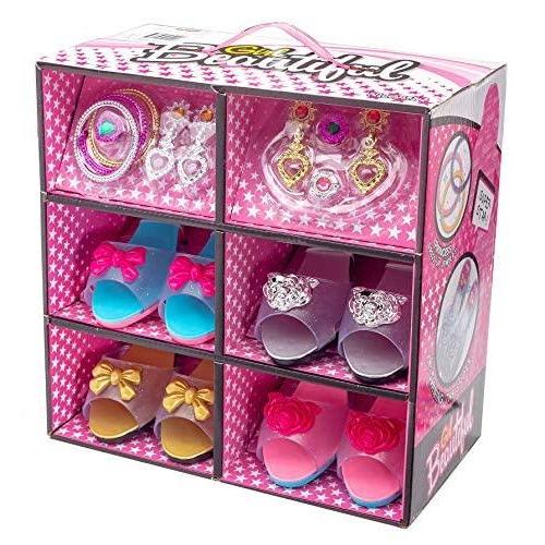 Princess Toddler Dress Up Shoes &amp; Jewelry for Litt...