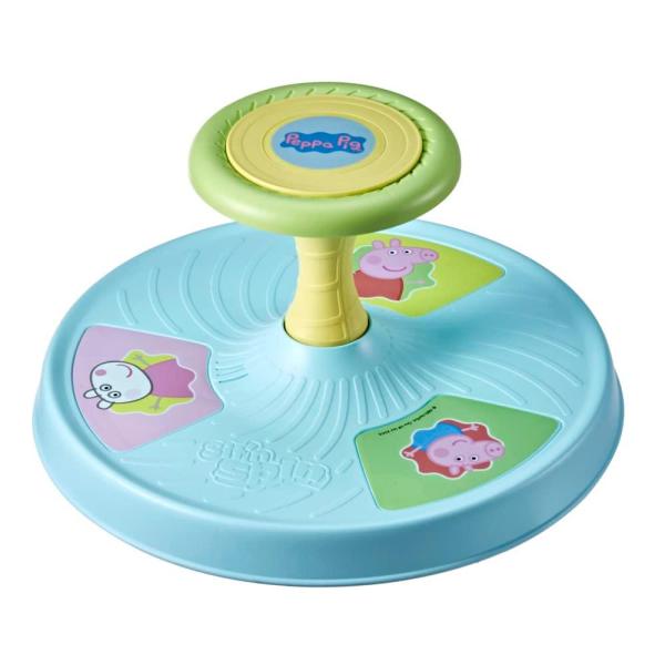 Peppa Pig Sit &apos;n Spin Musical Classic Spinning Act...