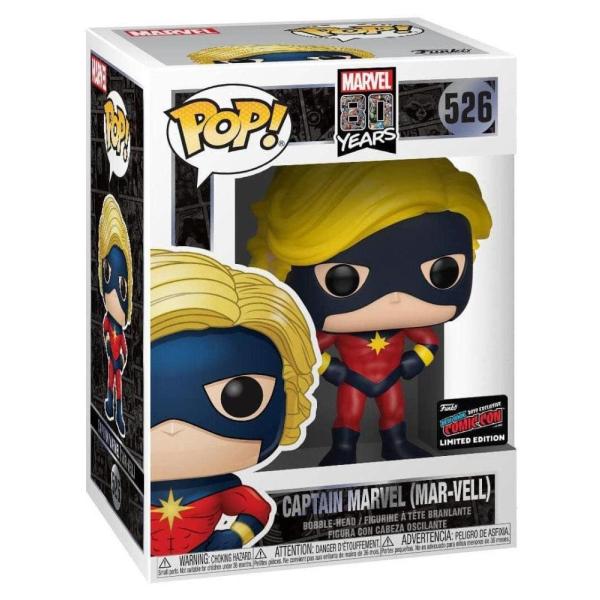 Funko Pop  マーベル 80年 初のアペランス キャプテンマーベル MarーVell 共有ス...