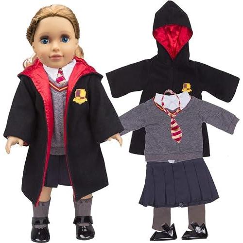Hermione GrangerーInspired Doll Clothes for America...