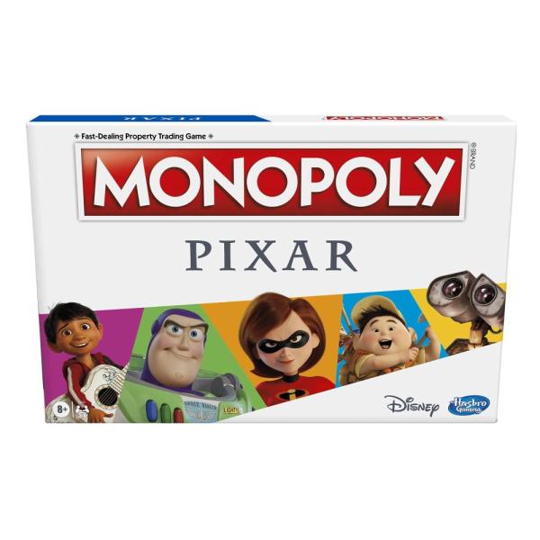 Hasbro Gaming Monopoly: Pixar Edition Board Game f...