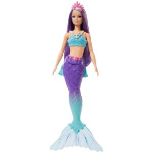 バービー Barbie Dreamtopia Mermaid Doll (Purple Hair) ...