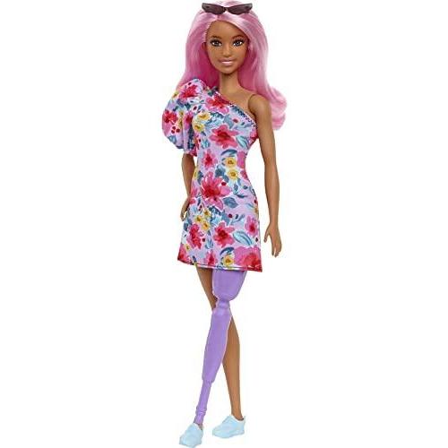 バービー Barbie Fashionistas Doll #189, Pink Hair, Off...