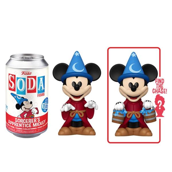 Fantasia Sorcerer Mickey Vinyl Soda Figure