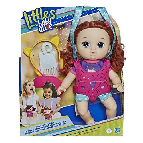 Baby Alive Ba Ltls Carry N Go Girl レッドクリリーヘア E7174
