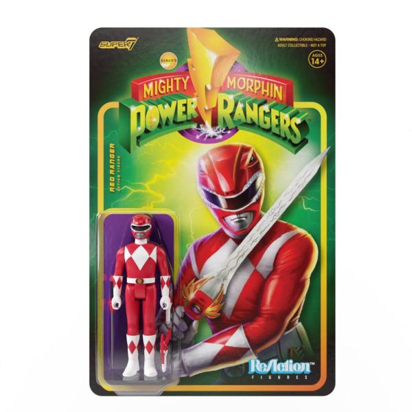 Super7 ー Mighty Morphin&apos; パワーレンジャー Power Rangers Re...