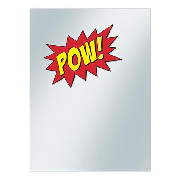 &quot;POW &quot; Standard Size Printed Deck Protector Covers