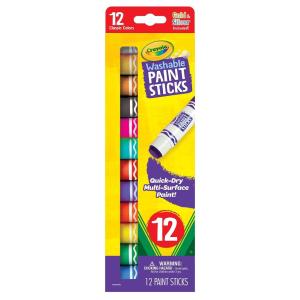 Cra a is yola Quick Dry Paint Sticks, Assorted Col...