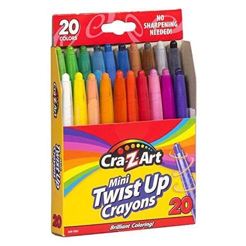 CraーZーArt Mini Twist Up Crayons, 20 Count (10253) ...