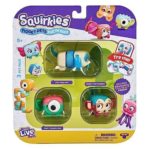 Little Live Pets ー Squirkies: 3 Pack: Metallic Che...