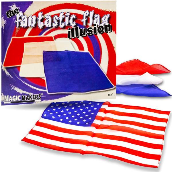 American Flag Silk Blendo, Includes Magic Thumb Ti...