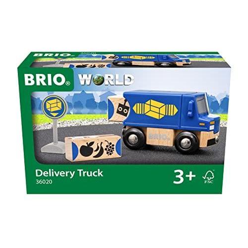BRIO World 36020 ZustellーFahrzeug ー Blauer Lieferー...