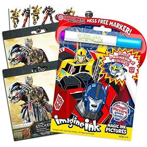 Transformers トランスフォーマー Imagine Ink Colouring Book ...