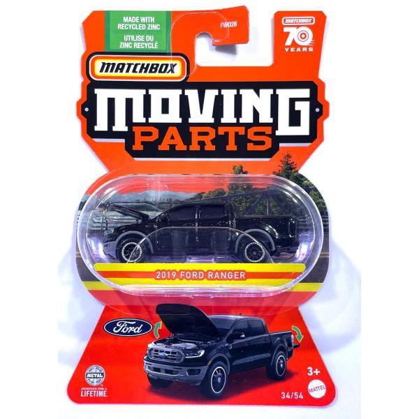 Matchbox ー Moving Parts 2023ー2019 Ford Ranger 34/5...