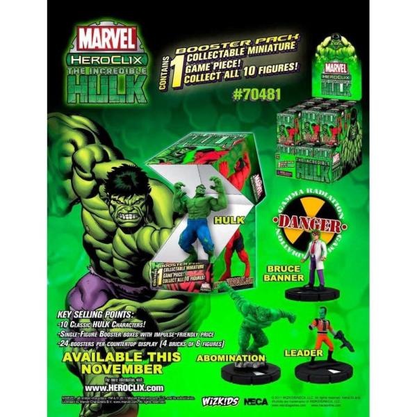 マーベル Marvel HeroClix The Incredible Hulk Counter T...