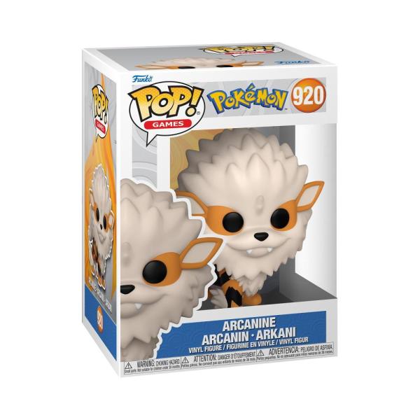 Funko POP Games: Pokemon ー Arcanine Collectable Vi...