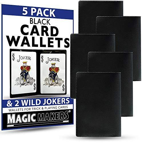 Magic Makers マジックメーカー ブラックカードウォレット 5パック ワイルドジョーカー付...