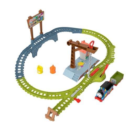 Thomas &amp; Friends トーマス Motorized Train Set Paint De...