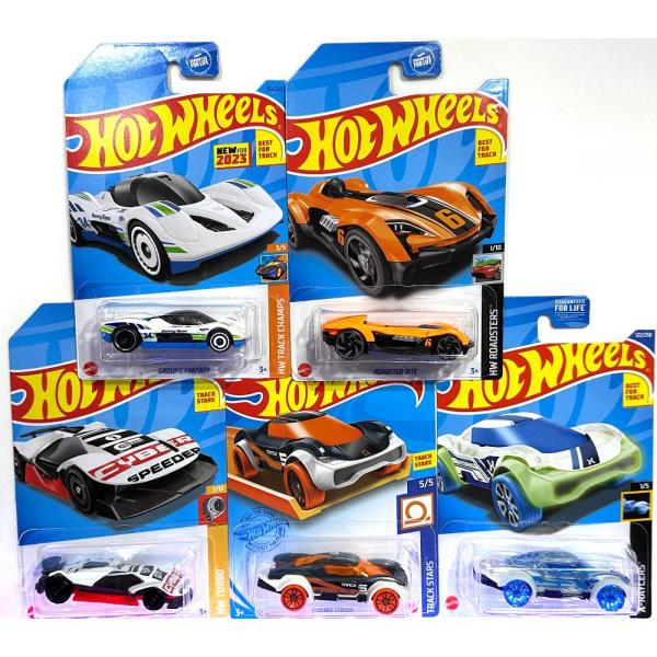 Hot Wheels ホットウィール ー 5 Pack Random Track Stars Tra...