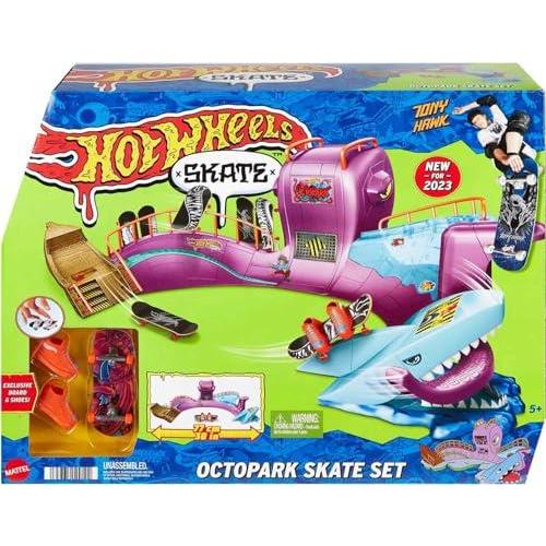 Hot Wheels ホットウィール Skate Octopus Skatepark Playset...