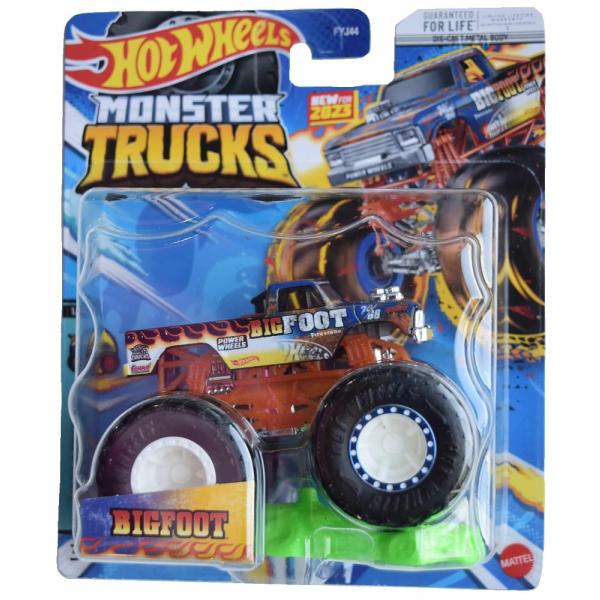 Hot Wheels ホットウィール Monster Trucks Bigfoot, Mash &amp; ...