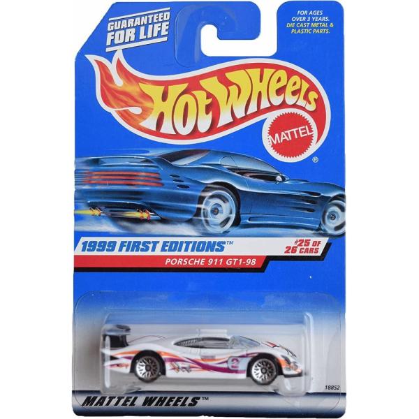 Hot Wheels ホットウィール Porsche 911 GT1ー98,  White  199...