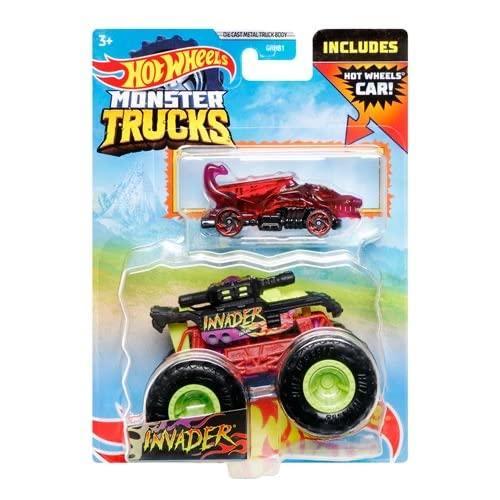 Hot Wheels ホットウィール Monster Trucks Invader