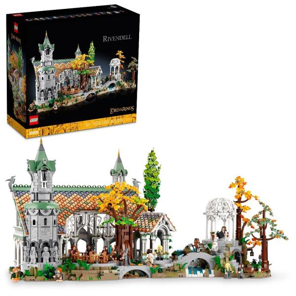 LEGO Icons The Lord of The Rings: Rivendell Buildi...