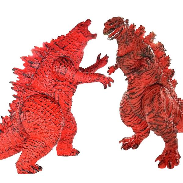 TwCare Set of 2 Godzilla Legendary Fire Shin Figur...