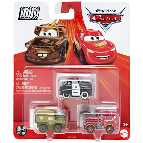 Disney Cars Mini Racers to Protect and Serve 3ーPac...