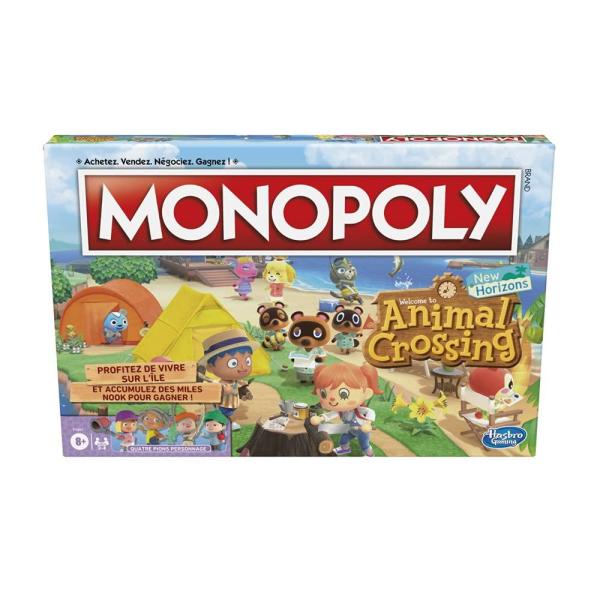 Monopoly Plateau de jeu Animal Crossing New Horizo...