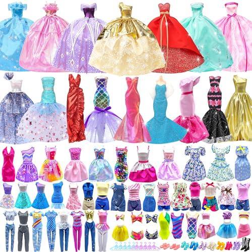 Style Shine 50 Pack Doll Clothes and Accessories, ...