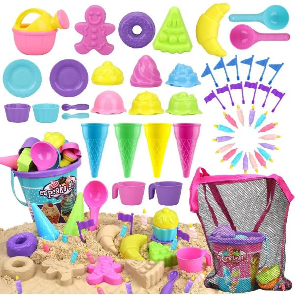 TOY Life Beach Toys for Kids 3ー10, Ice Cream Sand ...