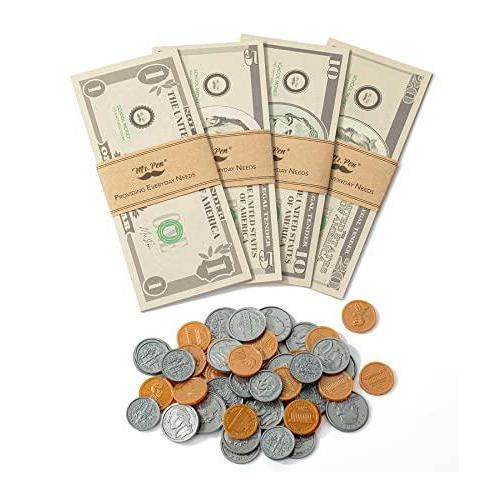 Mr. Penー Play Money for Kids, 150 Pcs, Ages 3+, To...