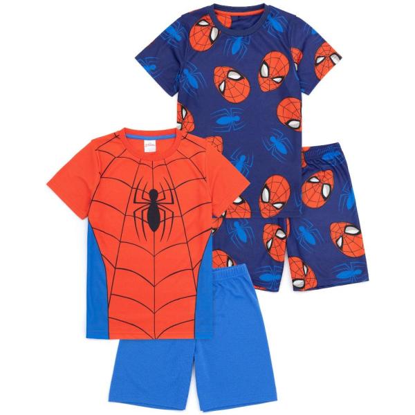 マーベル スパイダーマン Boys 2 Pack Pyjama Set | Kids Short S...