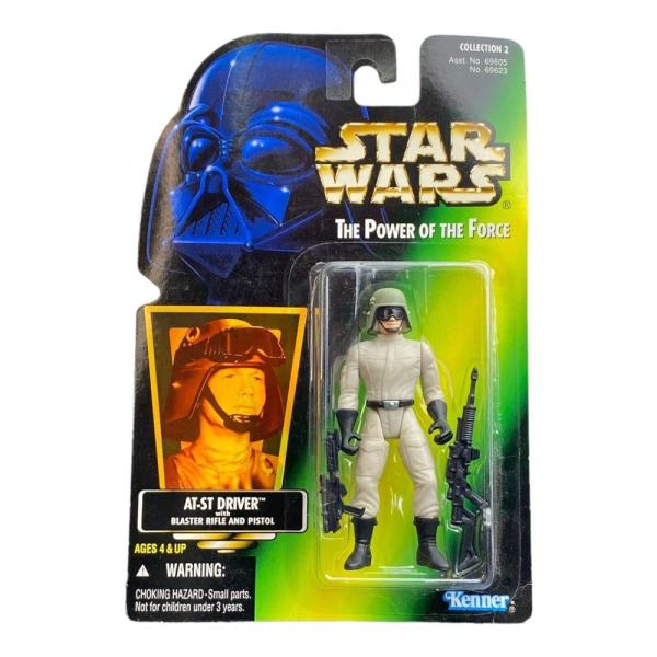 Star Wars: Power of the Force Green Card ATーST Dri...