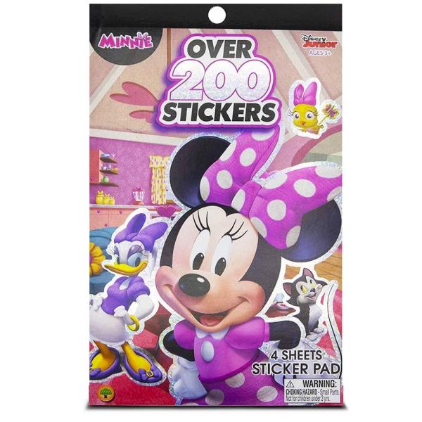 Minnie Mouse ミニーマウス Bowーtique Sticker Pad Over 200...